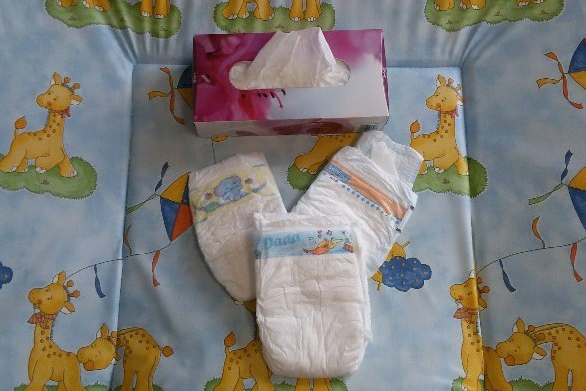 Pempers und Tücherbox
